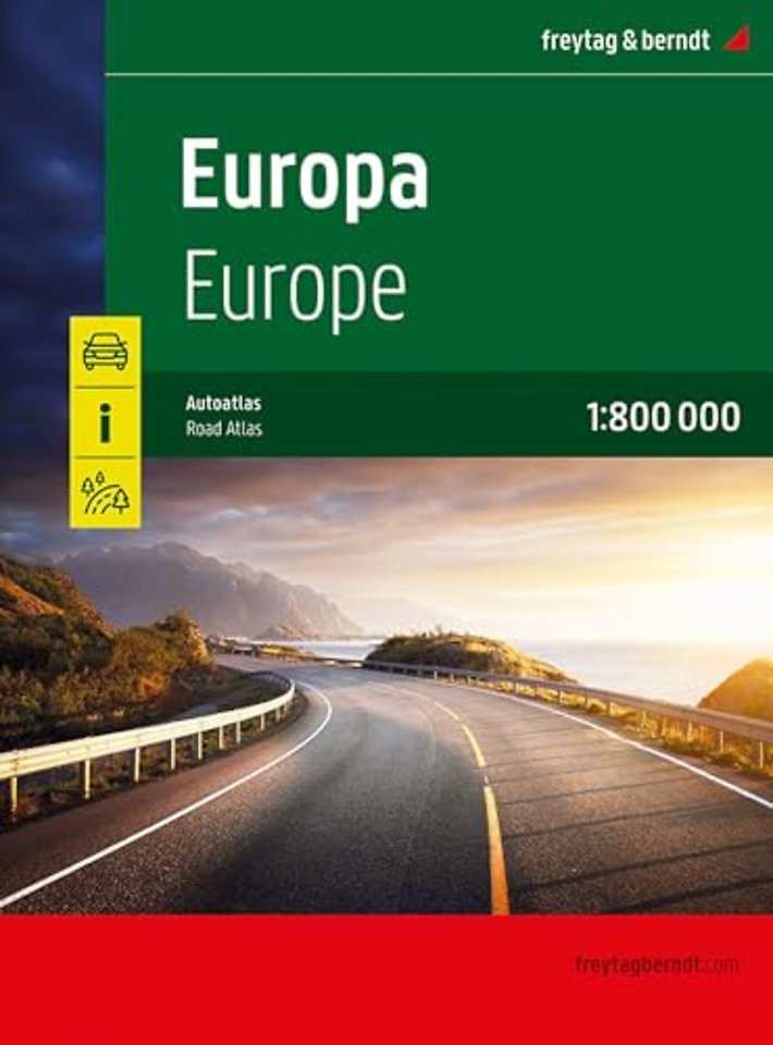 Europe Road Atlas 1:800.000
