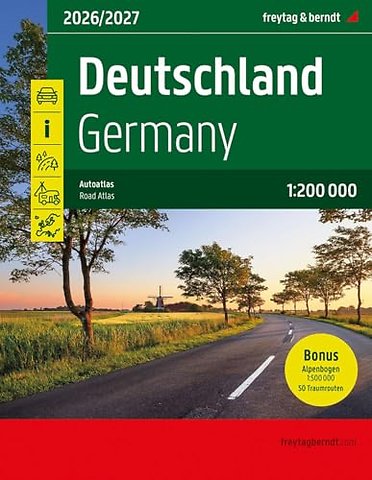 Germany Road Atlas 2026/27