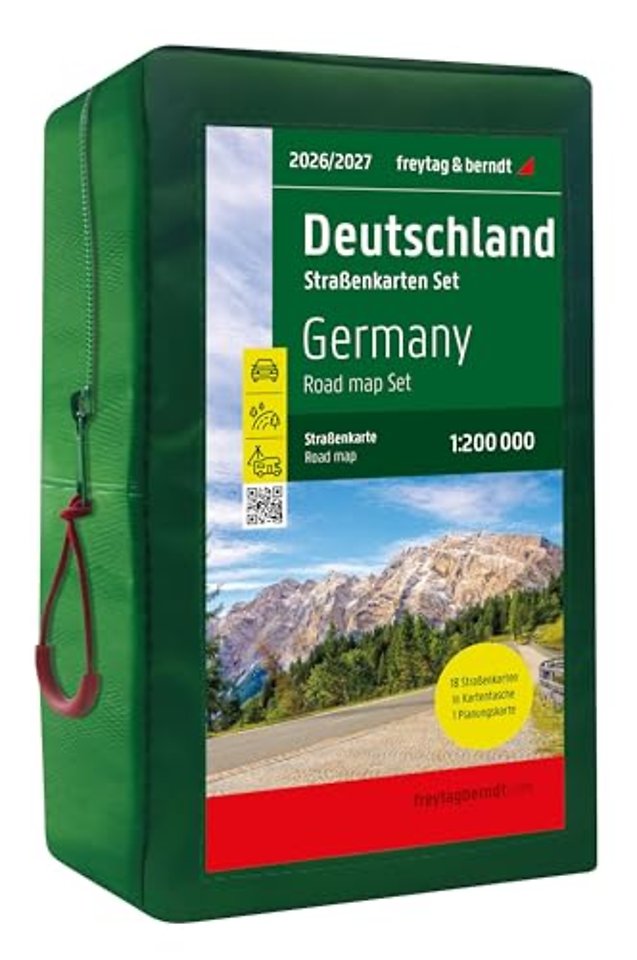 Germany Road Map Set 2026/27