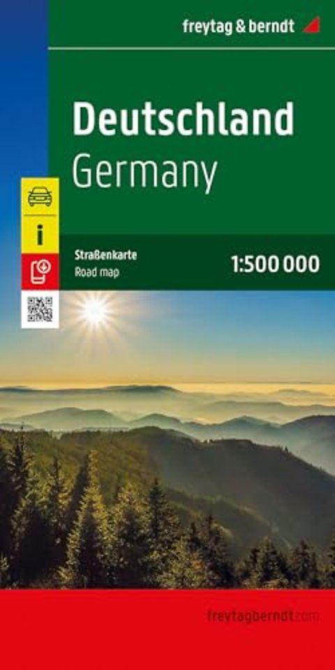 Germany, Road Map 1:500.000