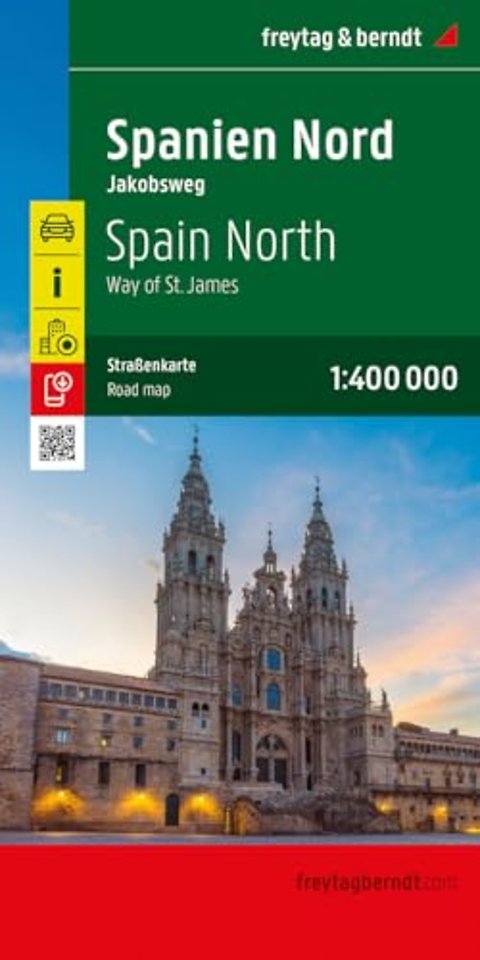 Northern Spain (Camino de Santiago) Road Map