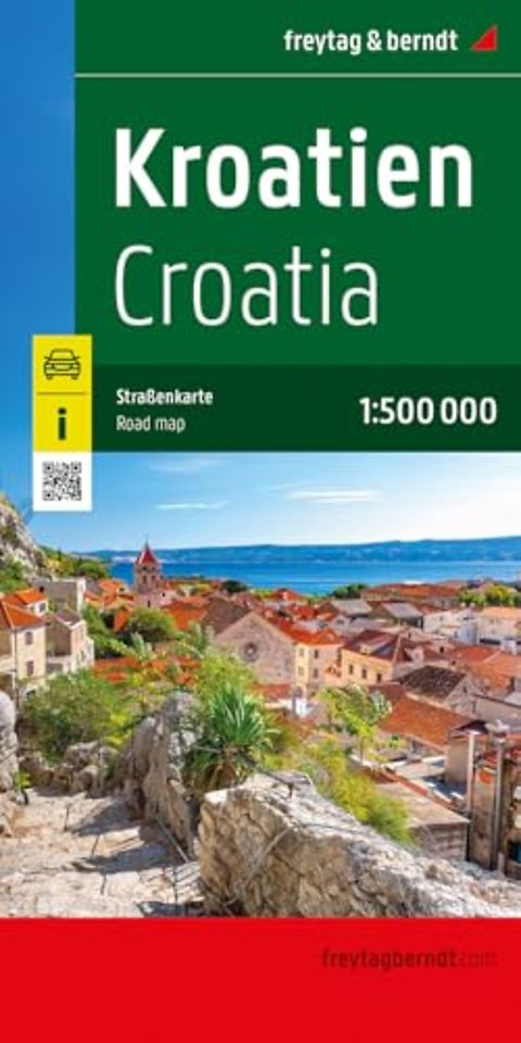 Croatia Road Map 1: 500 000