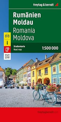Romania - Moldova, Road Map 1:500.000