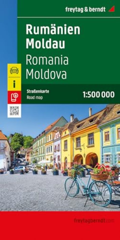 Romania - Moldova, Road Map 1:500.000