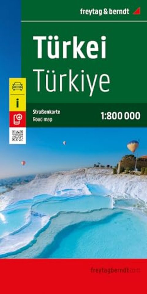 Turkey (Turkiye), Road Map 1:800.000