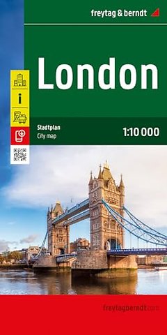 London, City Map 1:10.000