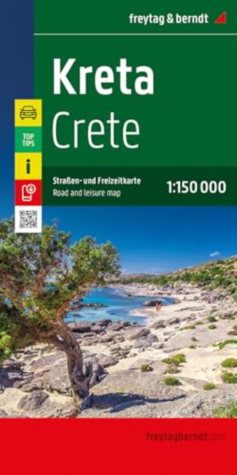 Crete Road and Leisure Map