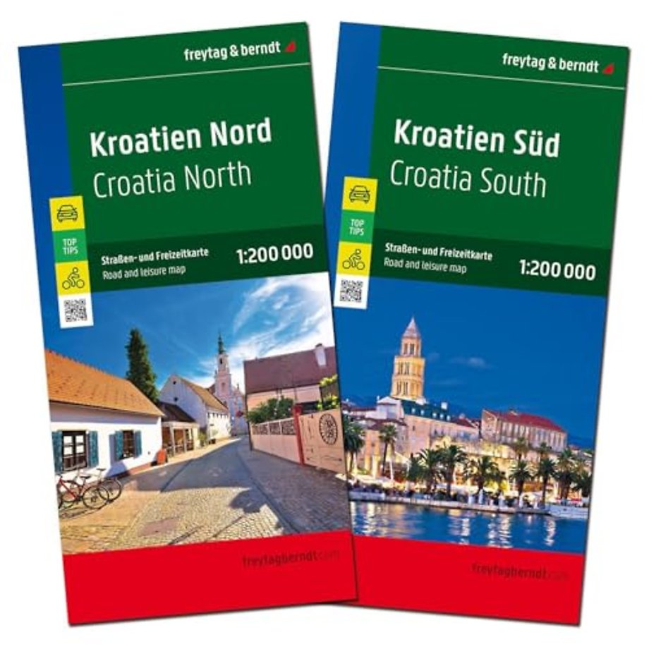 Croatia North and South Map Pack