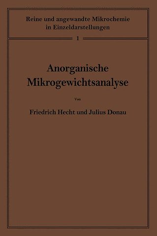 Anorganische Mikrogewichtsanalyse
