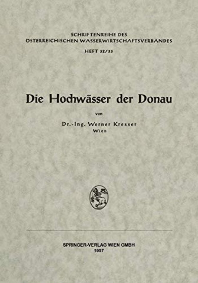 Die Hochwässer der Donau