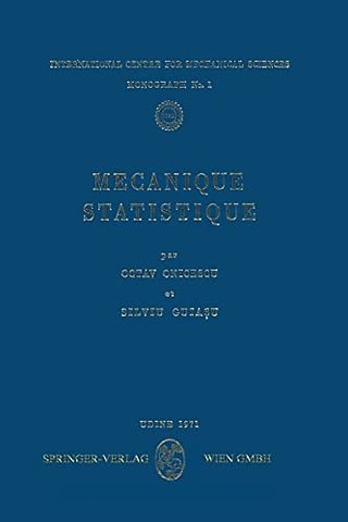 Mecanique statistique