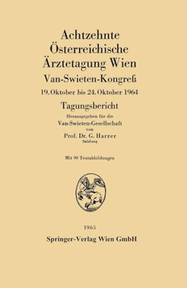 Achtzehnte Osterreichische Arztetagung Wien