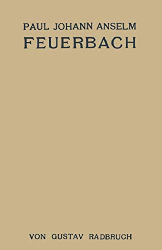 Paul Johann Anselm Feuerbach
