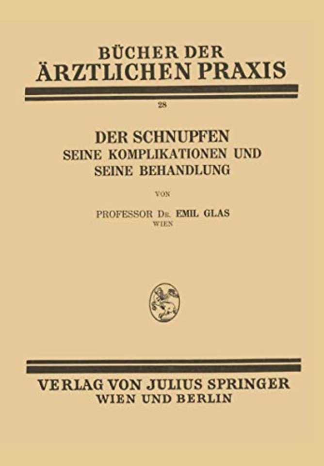 Der Schnupfen