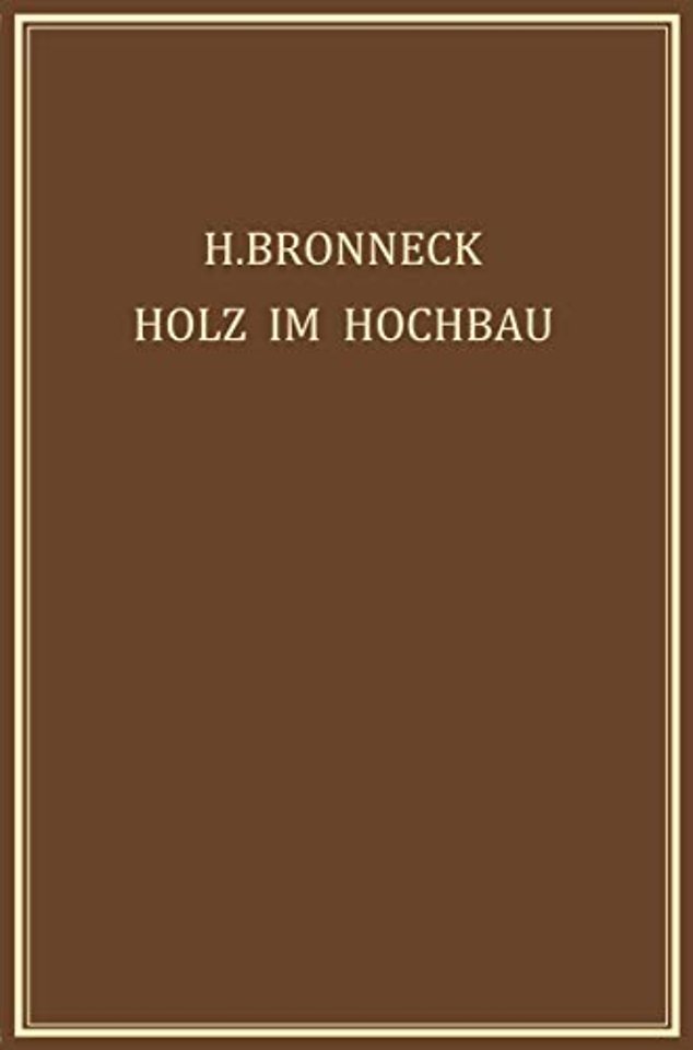 Holz im Hochbau