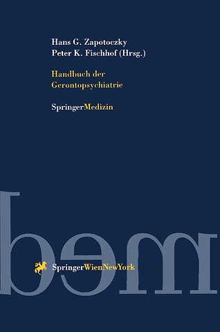 Handbuch der Gerontopsychiatrie