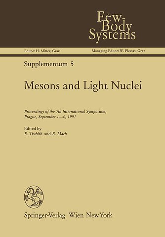 Mesons and Light Nuclei