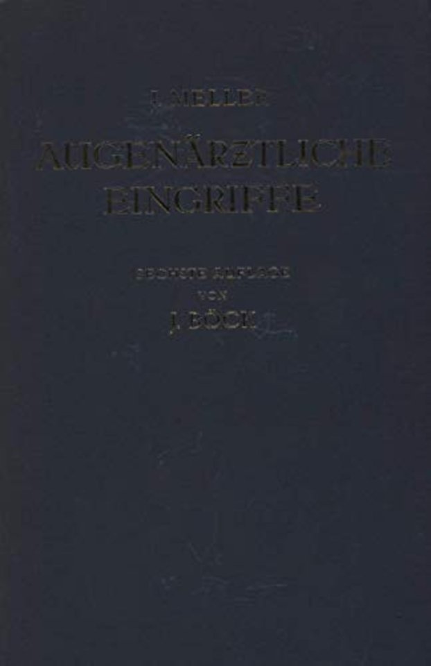 Augenärztliche Eingriffe