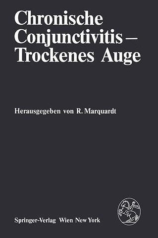 Chronische Conjunctivitis — Trockenes Auge