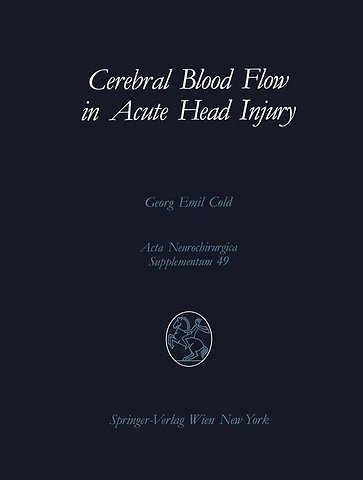 Cerebral Blood Flow in Acute Head Injury