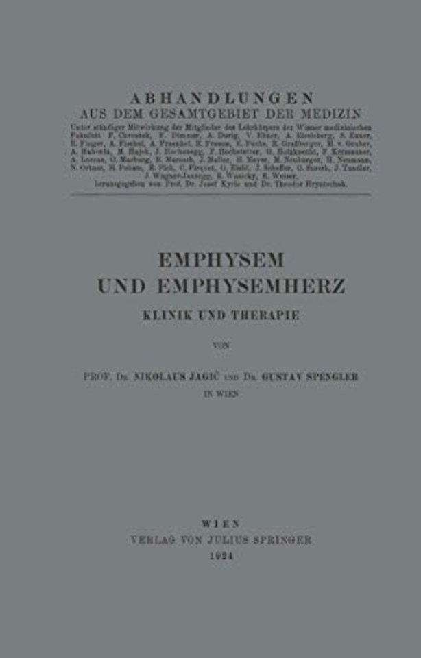Emphysem und Emphysemherz