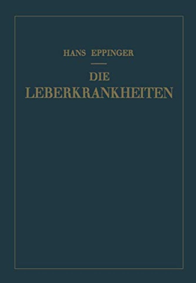 Die Leberkrankheiten