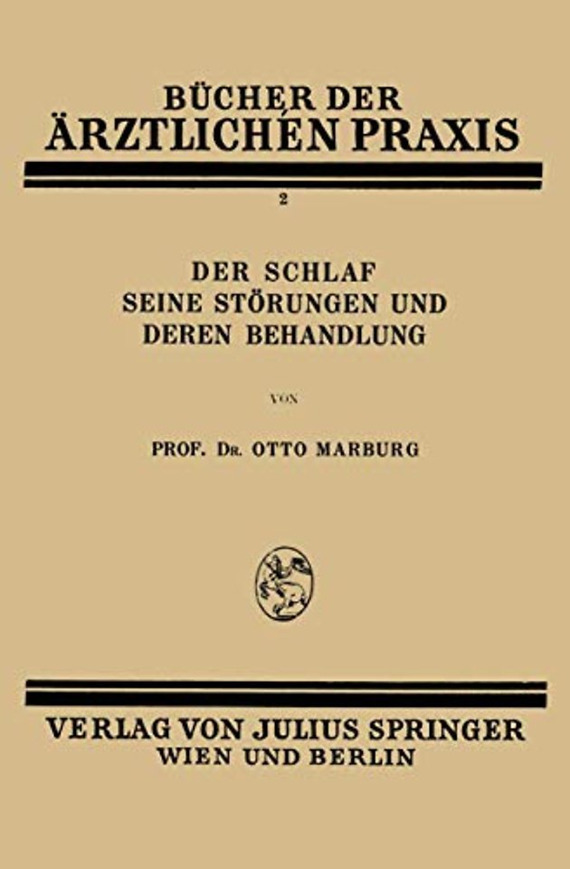 Der Schlaf Seine Störungen und Deren Behandlung
