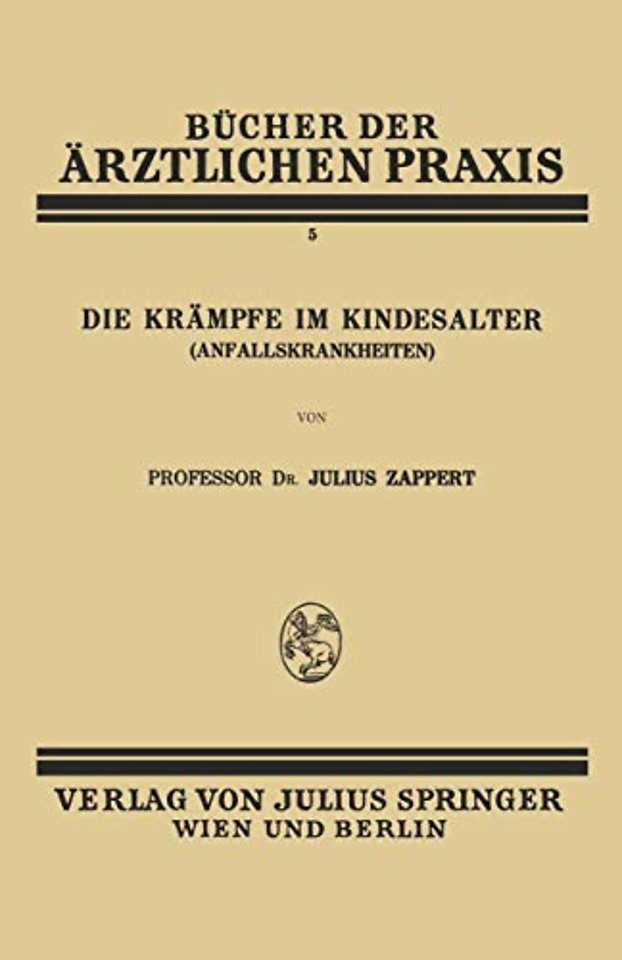Die Krämpfe im Kindesalter (Anfallskrankheiten)