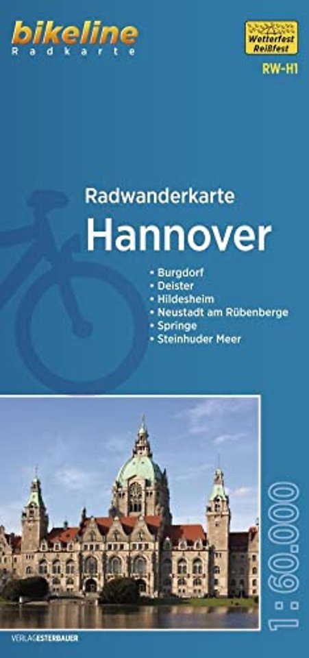 Hannover cycling tour map