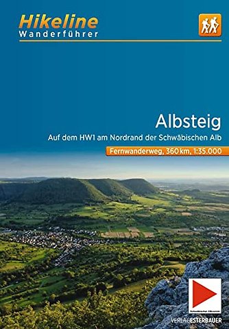 Albsteig Auf dem HW1 am Nordrand der Schwabischen Alb