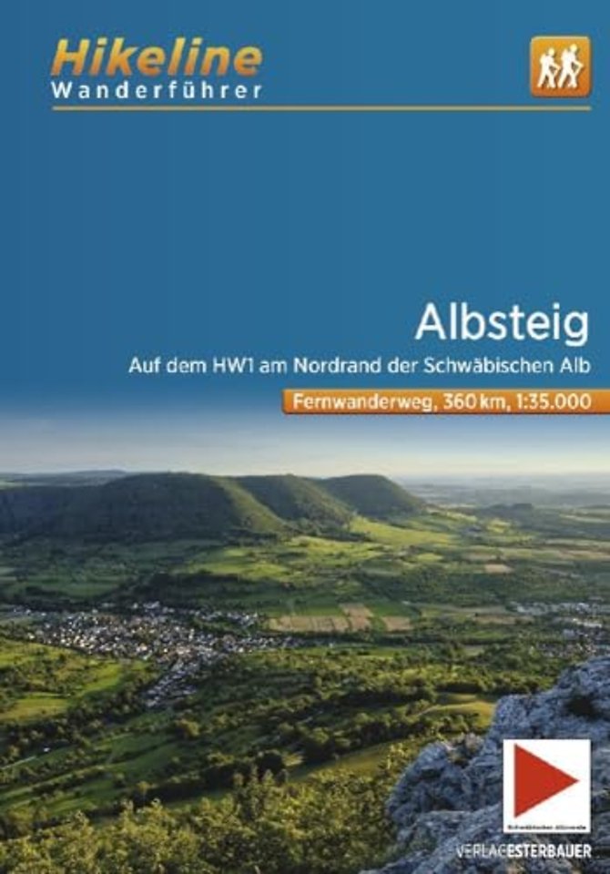 Albsteig Auf dem HW1 am Nordrand der Schwabischen Alb