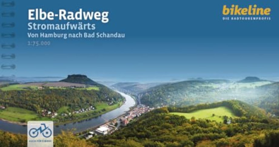 Elbe Radweg Stromaufwarts