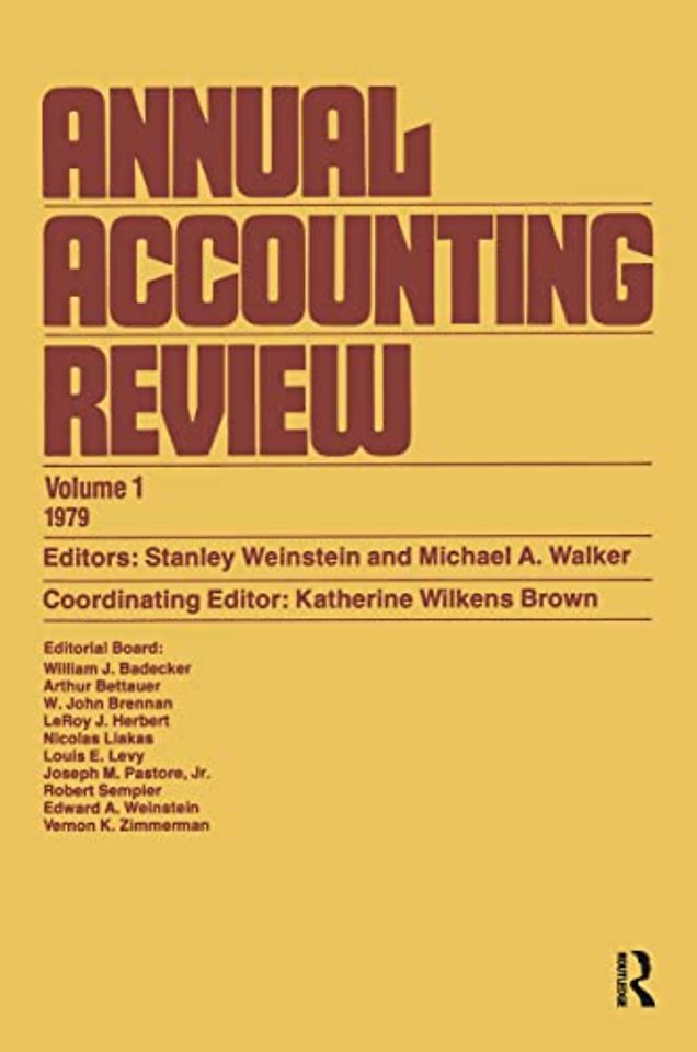 Annual Accounting Review (Vol
