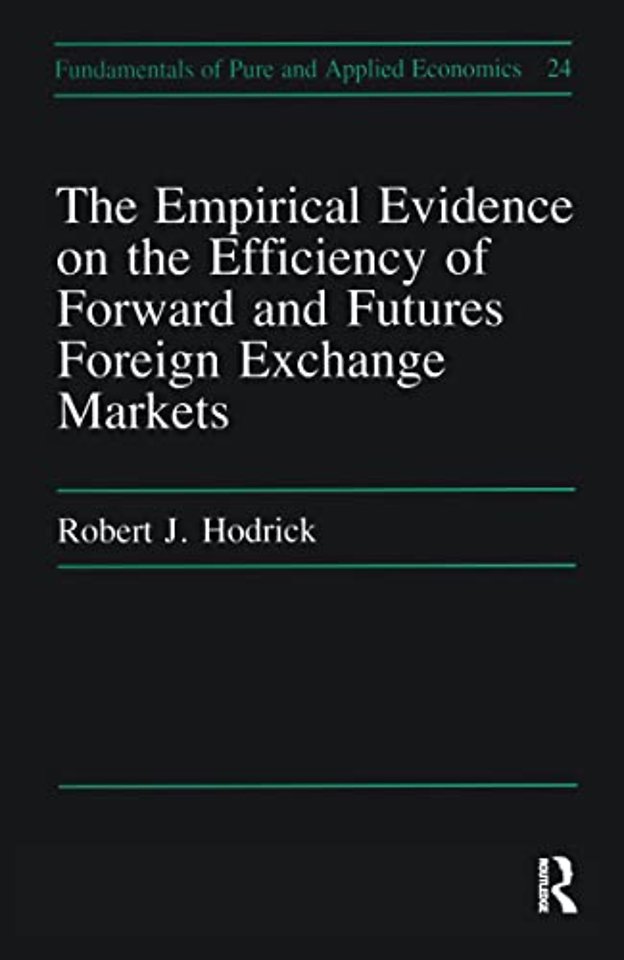 Empirical Evidence on the Efficiency of Forward and Futures Foreign Exchange Markets