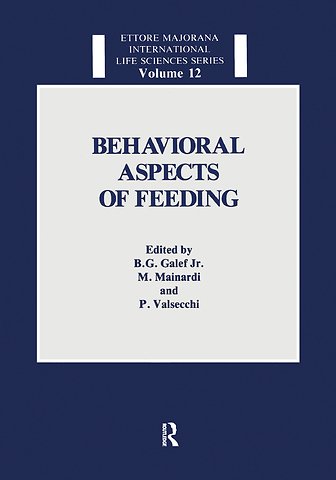 Behavioral Aspects of Feeding