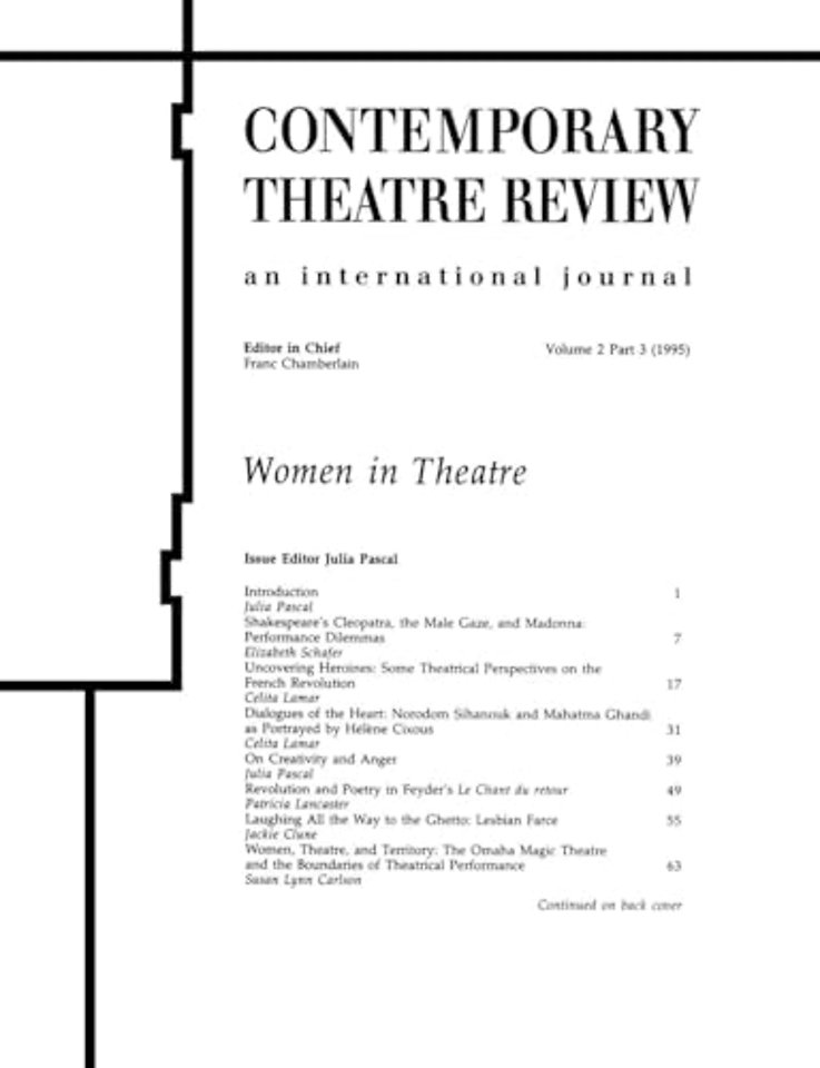 Women in Theatre 2#3