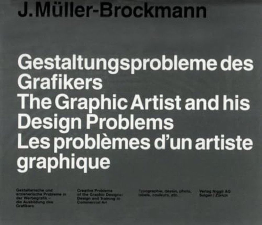 The Graphic Artist and his Design Problems
