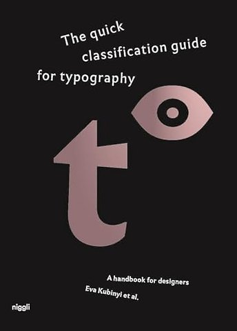 The quick classification guide for typography