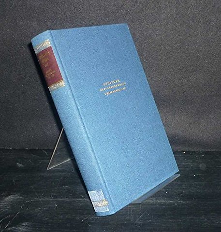 Schillers Werke. Nationalausgabe