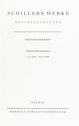 Schillers Werke. Nationalausgabe