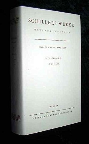 Schillers Werke. Nationalausgabe