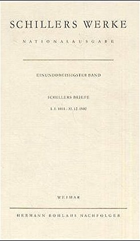 Schillers Werke. Nationalausgabe