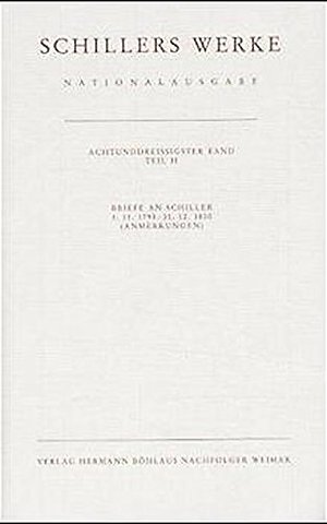 Schillers Werke. Nationalausgabe