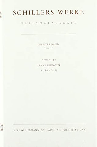 Schillers Werke. Nationalausgabe