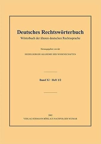 Deutsches Rechtswörterbuch