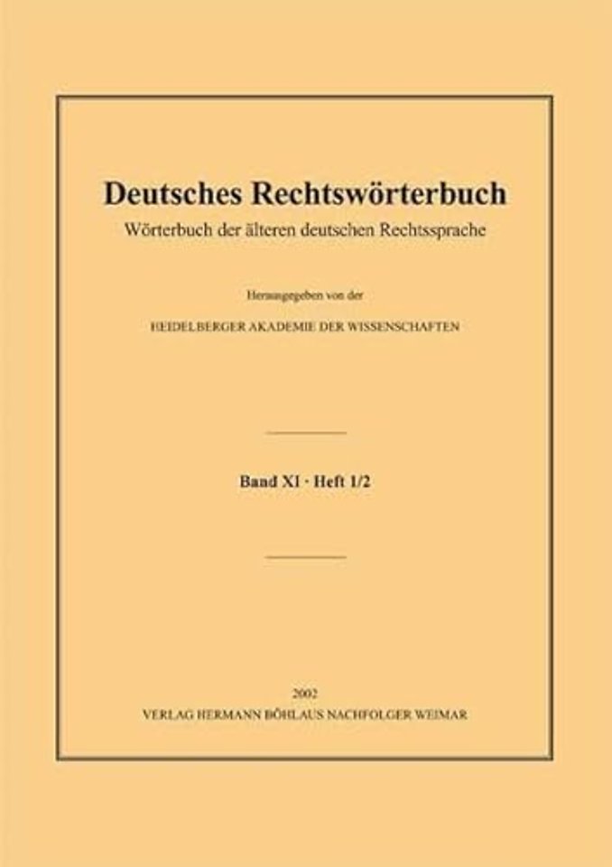 Deutsches Rechtswörterbuch