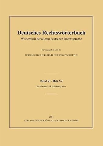 Deutsches Rechtswörterbuch