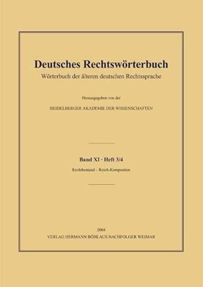 Deutsches Rechtswörterbuch