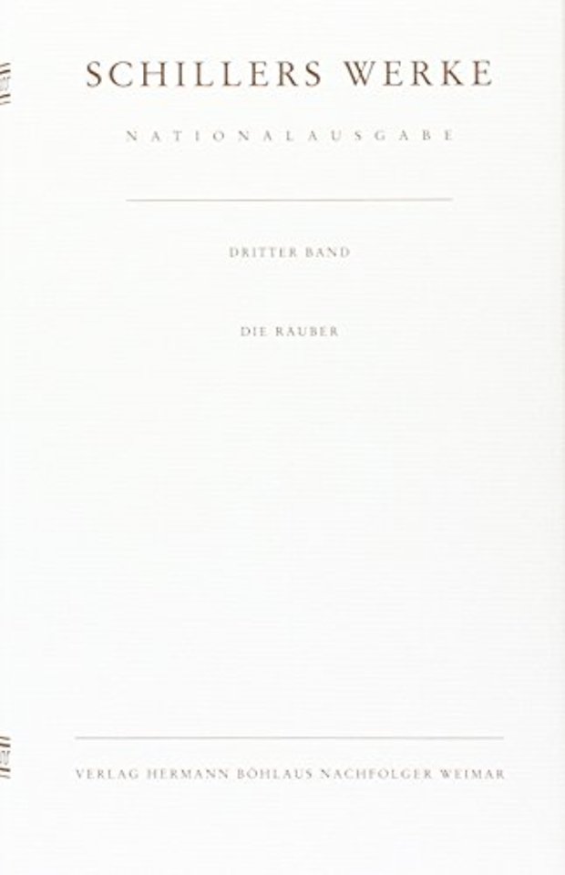 Schillers Werke. Nationalausgabe