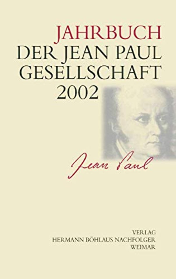 Jahrbuch der Jean Paul Gesellschaft